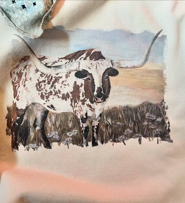 Sweatshirt - Bart the Longhorn: X Large