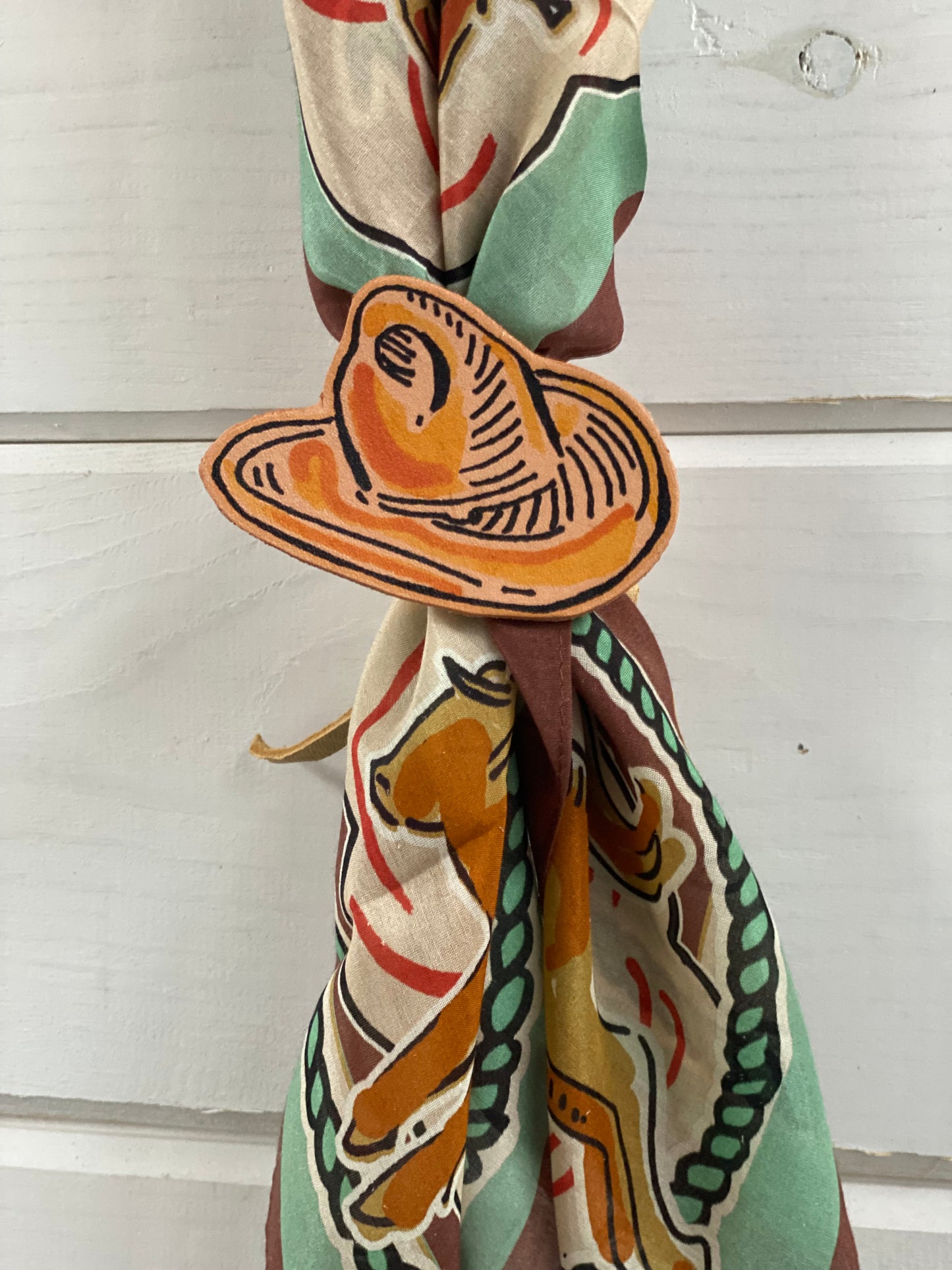 Yellow Hat Scarf Slide