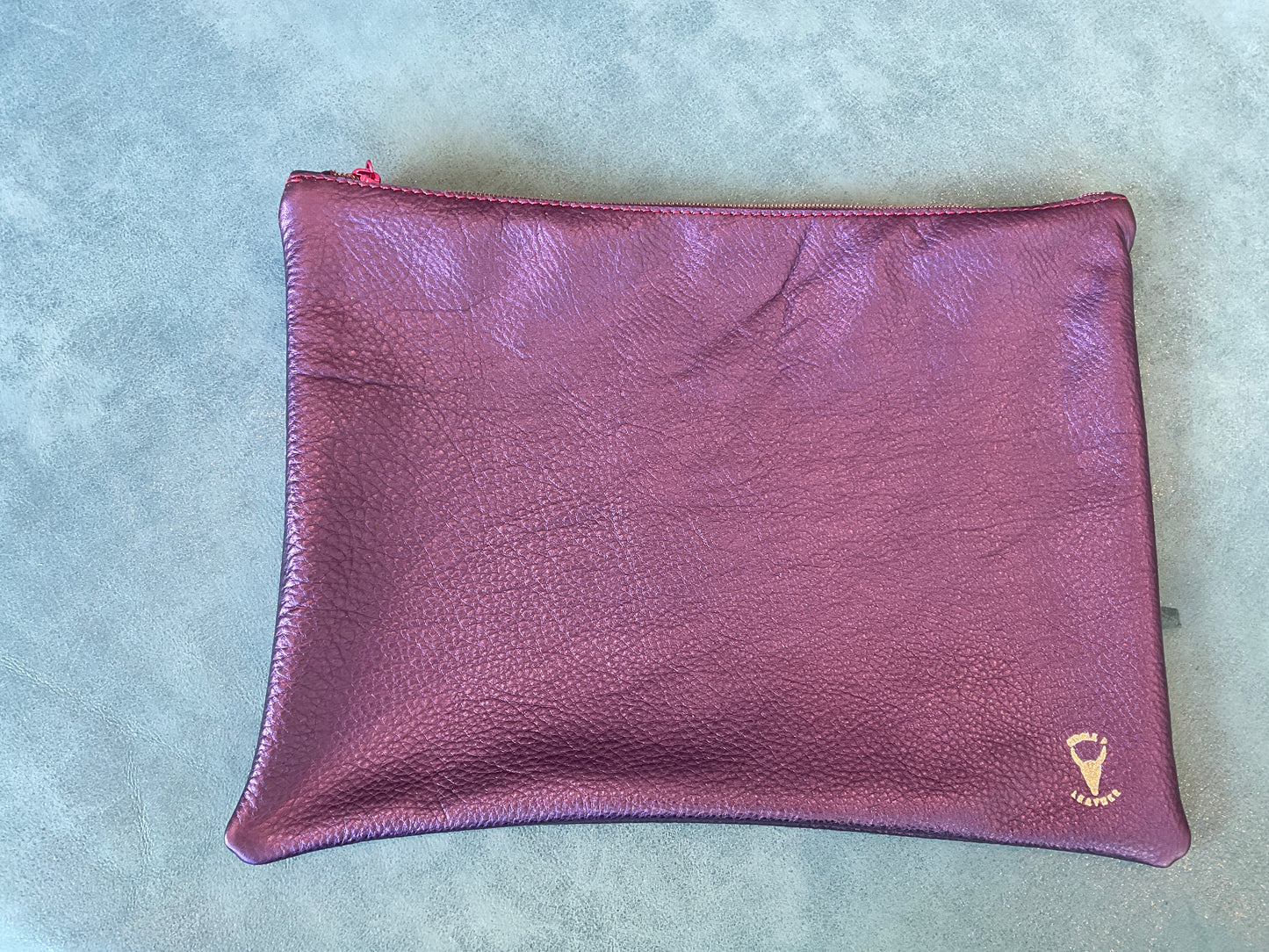 Pre-order Mahjong Tile Bag - Metallic Purple