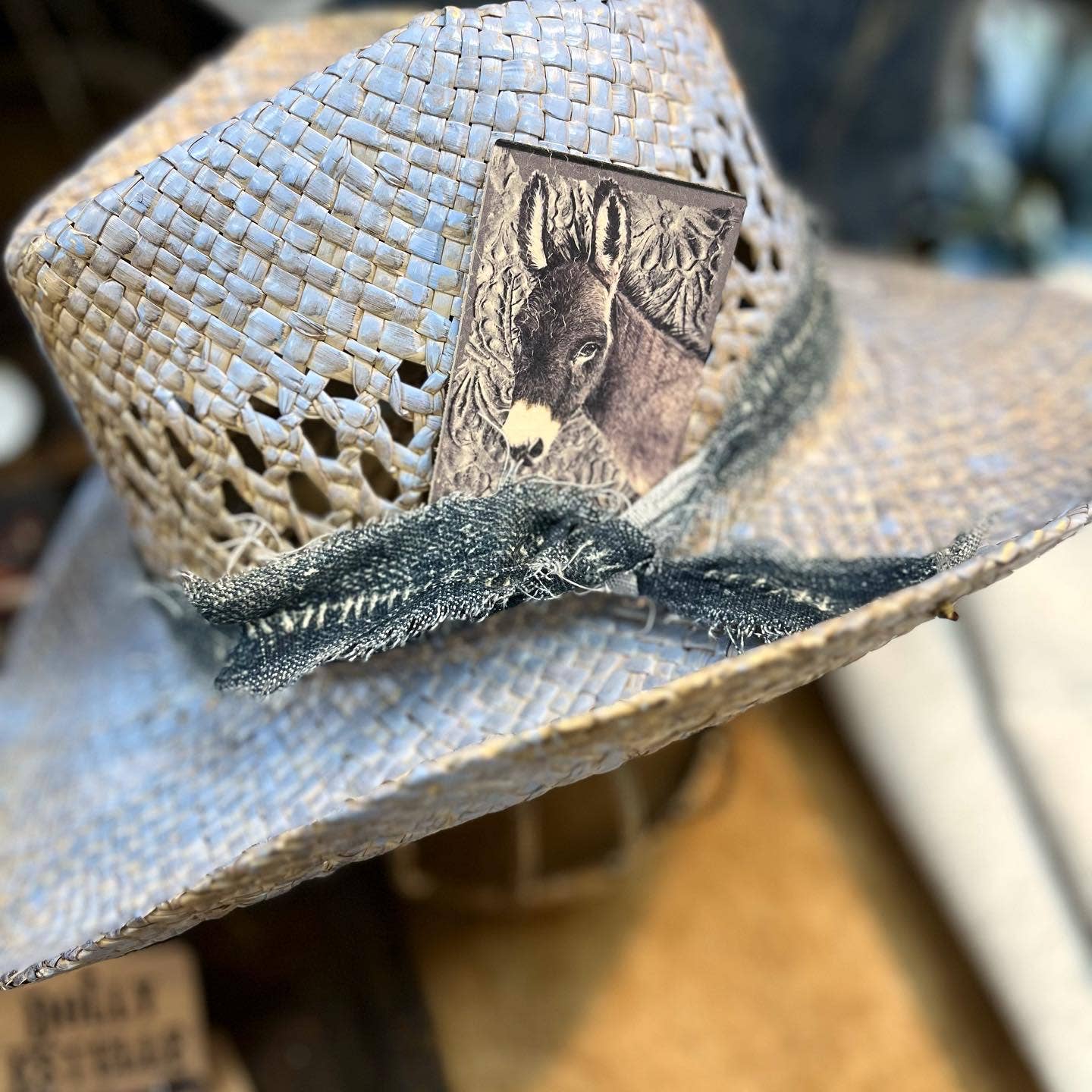 Leather Hat Card - Jasper