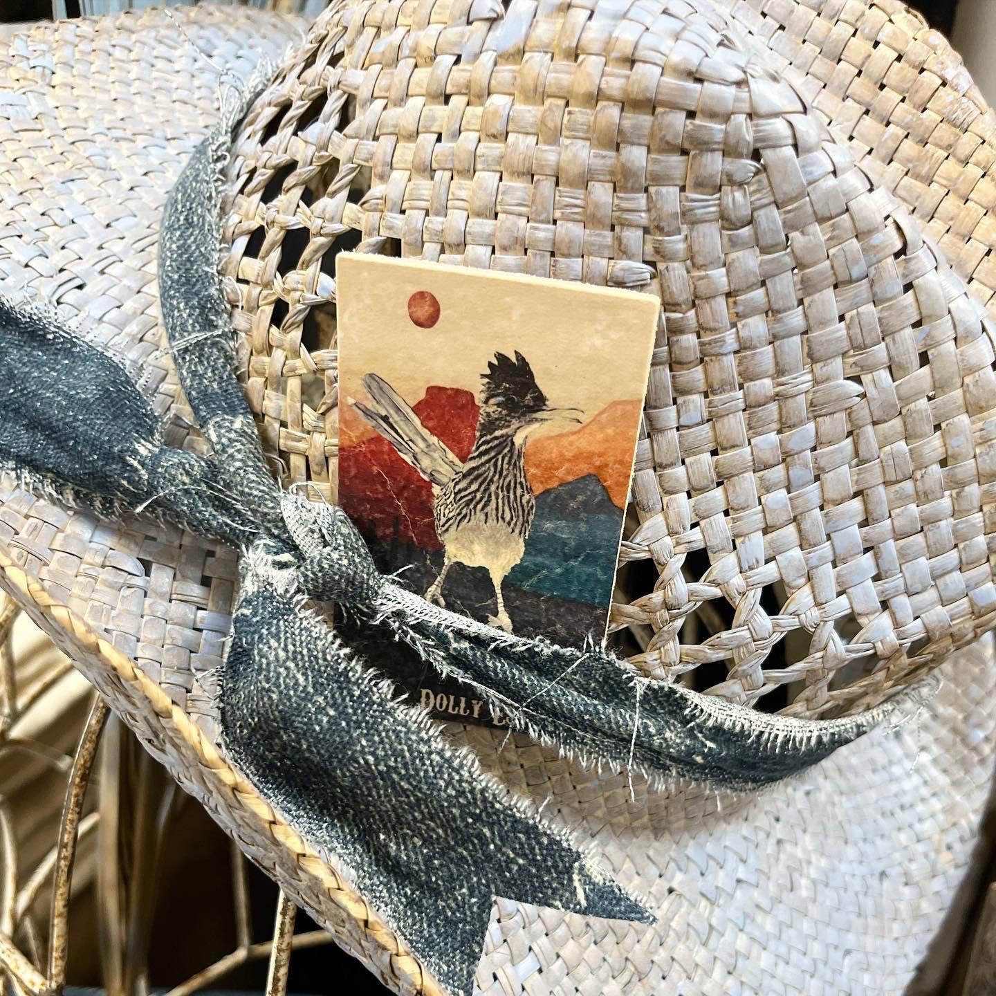Leather Hat Card - Road Runnin'