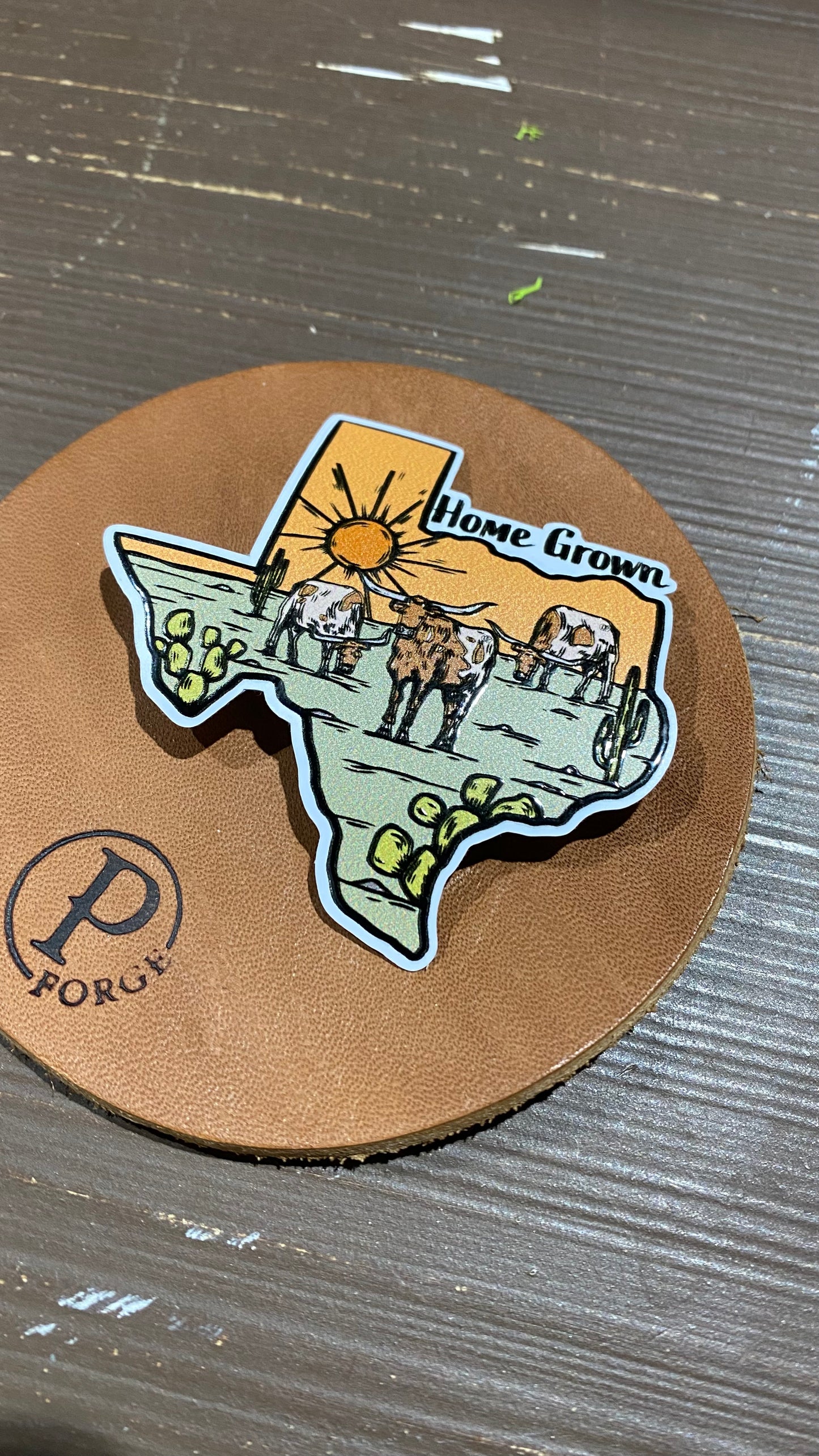 Sticker Home Grown
