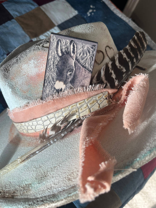 Leather Hat Card - Jasper