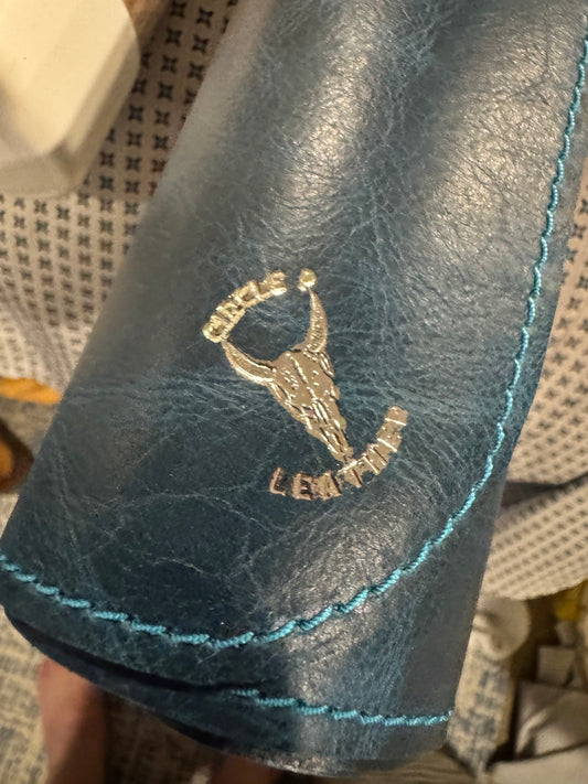 Teal Brahman Mahjong Mat