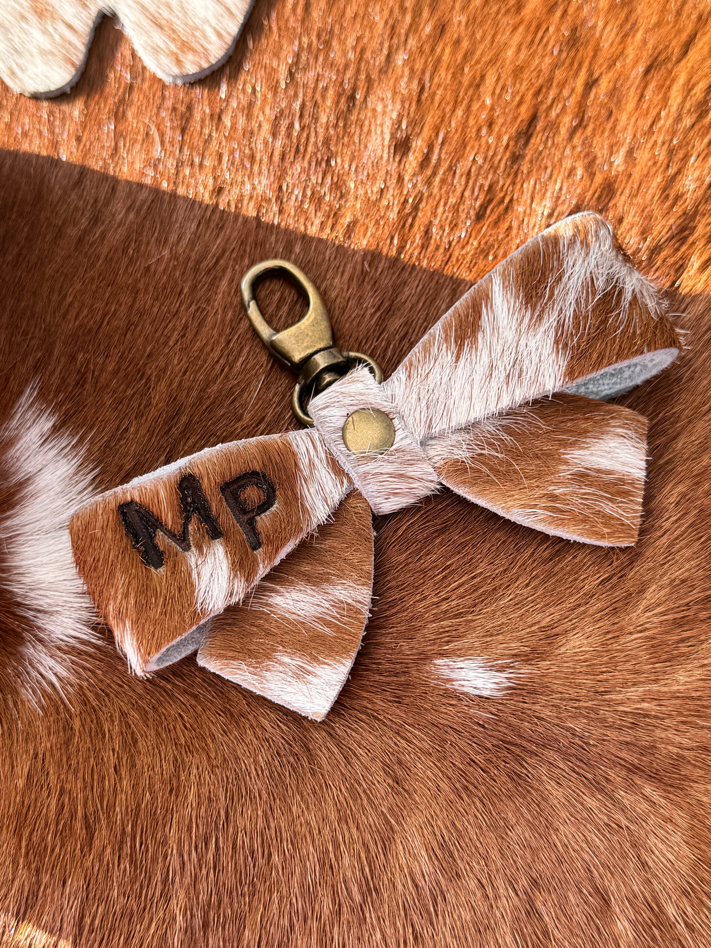 Custom Bow Bag Charm