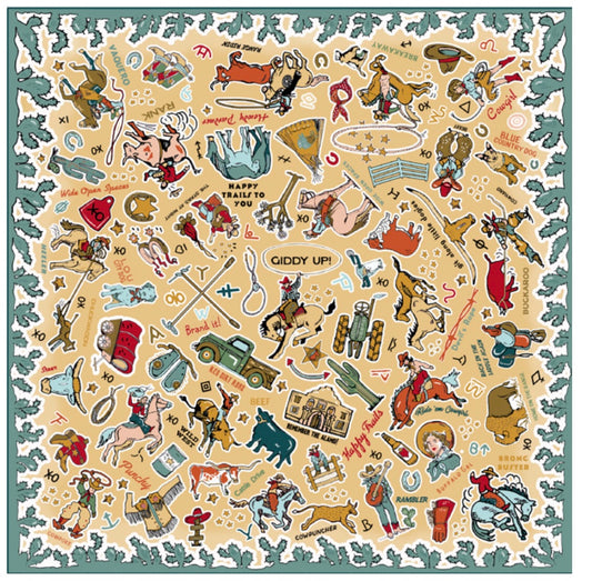 Giddy Up! Shorty Wild Rag