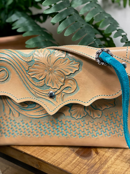 Maria Tooled Turquoise