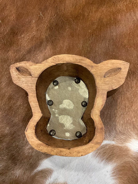 Brown Gold Small Dough Bowl