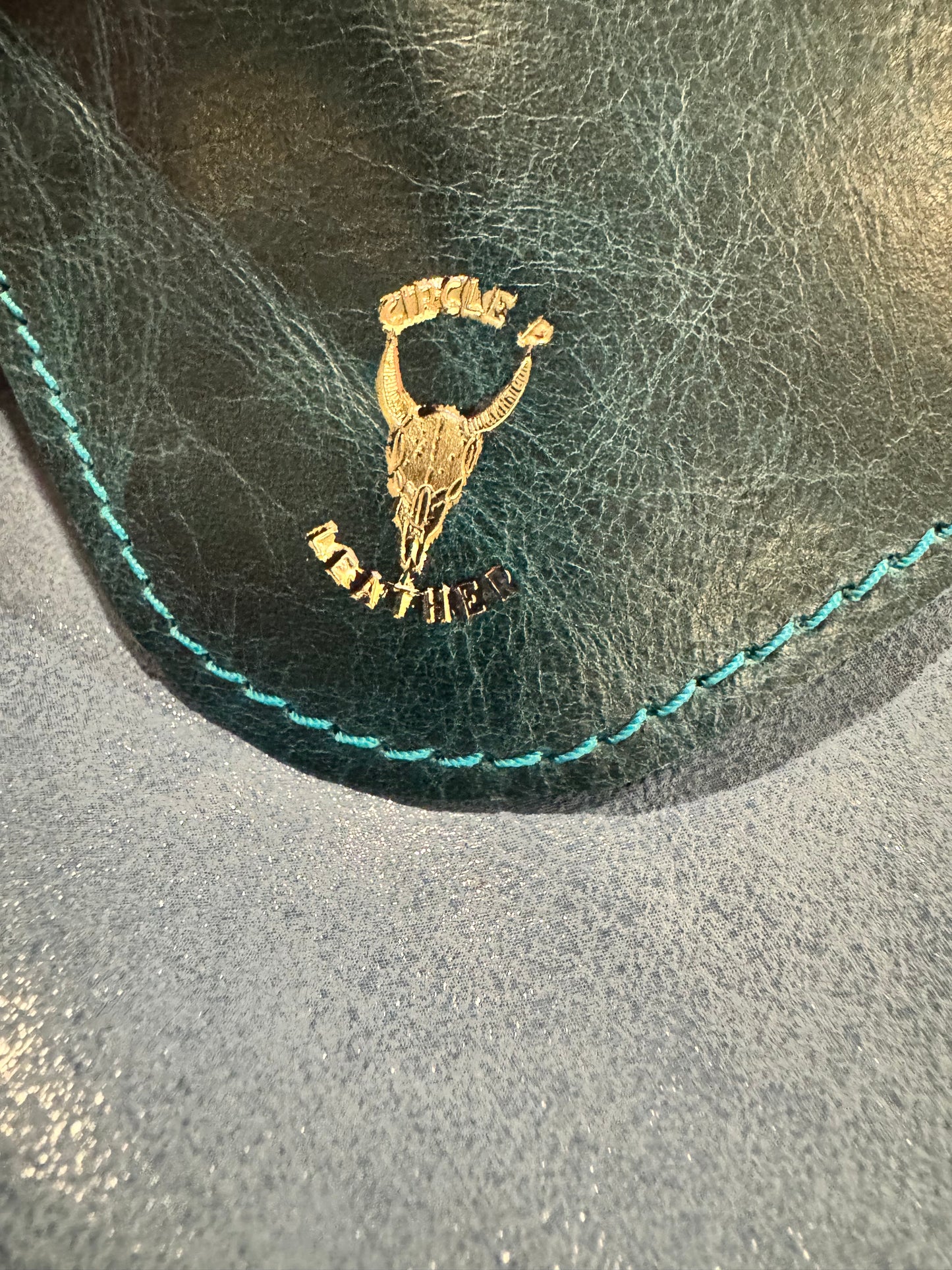 Teal Brahman Mahjong Mat