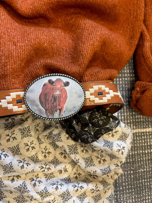 Brandy Belt Buckle