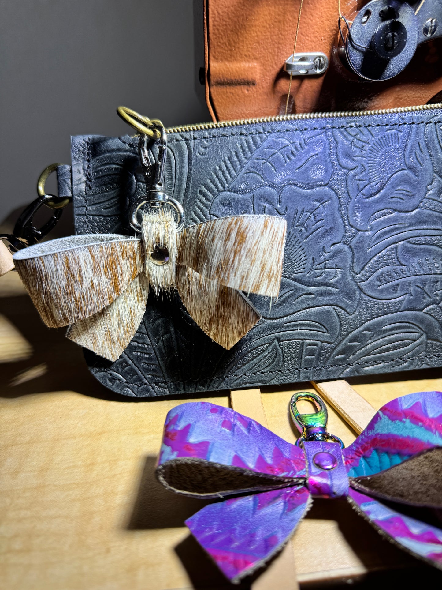 Custom Bow Bag Charm