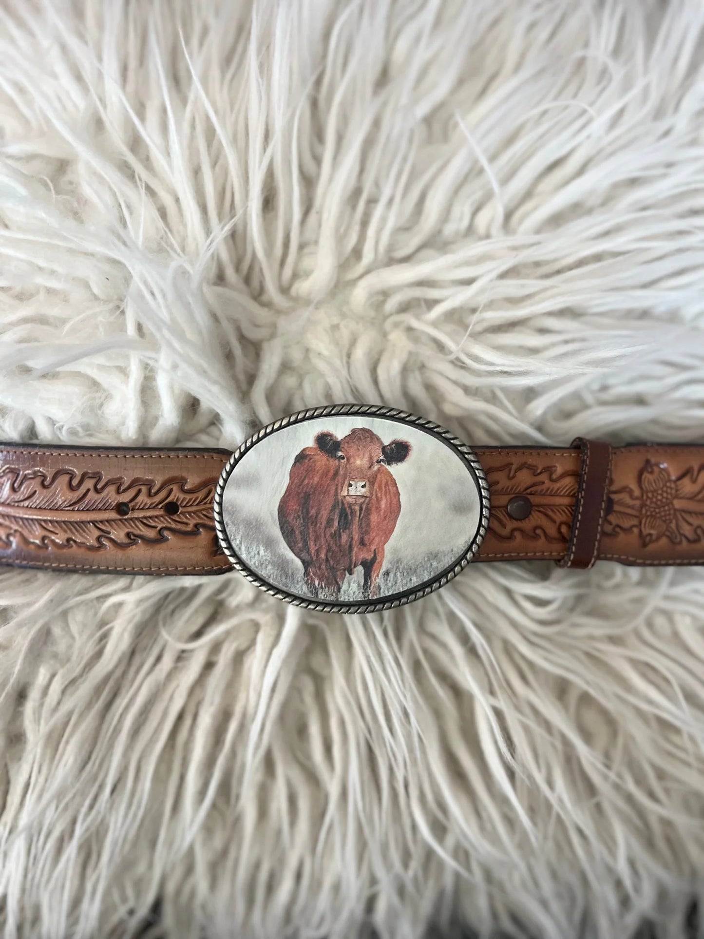 Brandy Belt Buckle