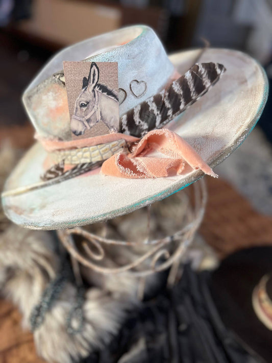 Leather Hat Card - Heartbreaker